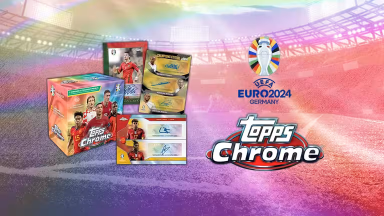 2024 TOPPS Chrome UEFA Euro Soccer Cards - Header