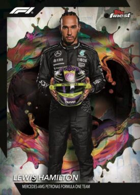 2024 TOPPS Finest Formula 1 Racing Cards - Base Card Lewis Hamilton