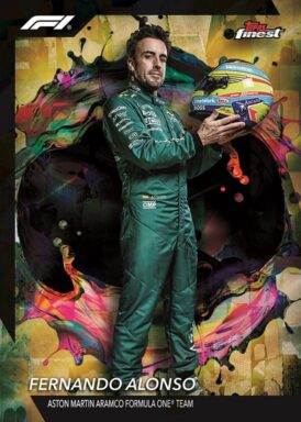 2024 TOPPS Finest Formula 1 Racing Cards - Base Parallel Card Fernando Alonso