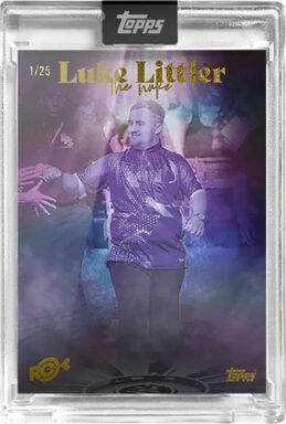 2024 TOPPS Luke Littler Rookie Season Darts Cards - Base Card PDC World Darts Championship Debut