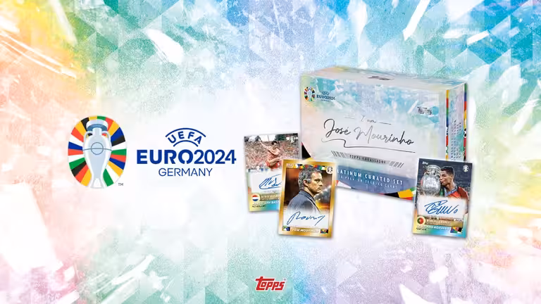2024 TOPPS Platinum UEFA Euro I am José Mourinho Curated Set Soccer Cards - Header