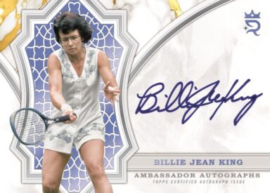 2024 TOPPS Royalty Collection Tennis Cards - Ambassador Autograph Card Billie Jean King