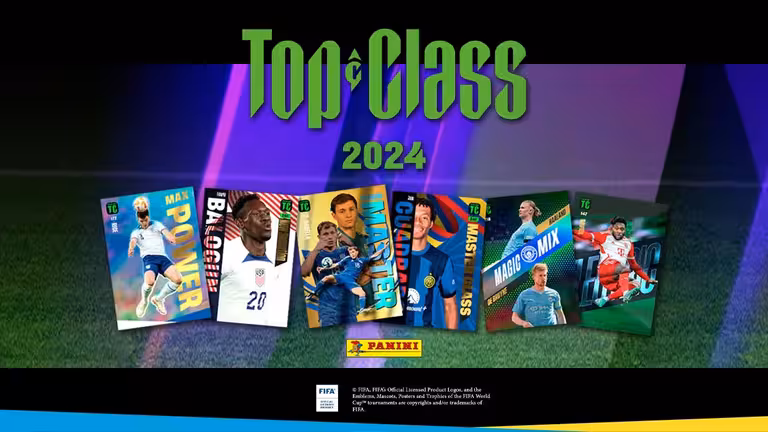 PANINI FIFA Top Class 2024 Soccer Cards - Header