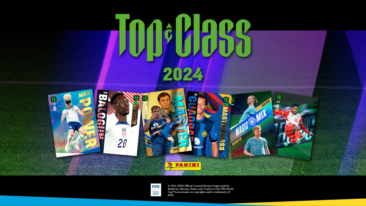 PANINI FIFA Top Class 2024 Soccer Cards - Header