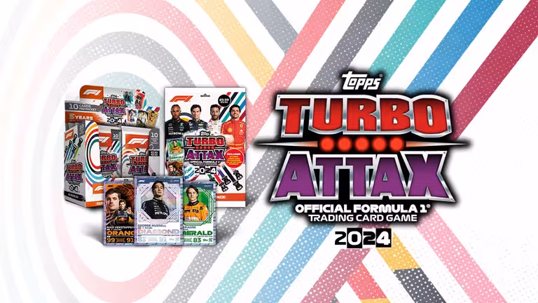 Topps F1 Turbo Attax 2024 Trading Card Game - Header