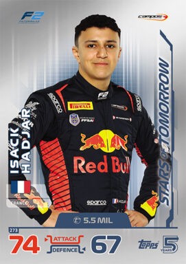 Topps F1 Turbo Attax 2024 Trading Card Game - Stars of Tomorrow Isack Hadjar