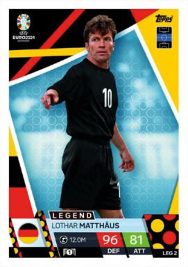 TOPPS UEFA Euro 2024 Match Attax Trading Card Game - Legend Card - Lothar Matthäus