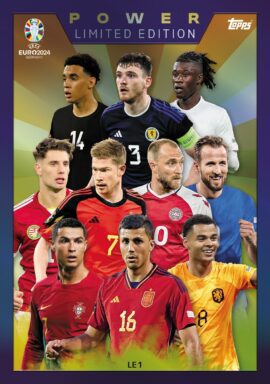 TOPPS UEFA Euro 2024 Match Attax Trading Card Game - Power Limited Edition Card