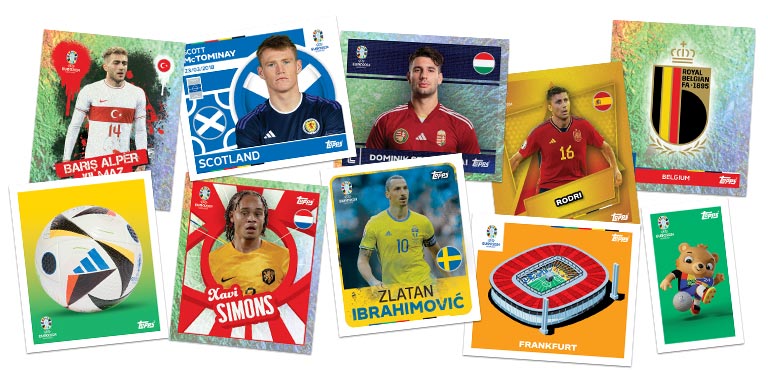 TOPPS UEFA Euro 2024 Sticker - Special Stickers