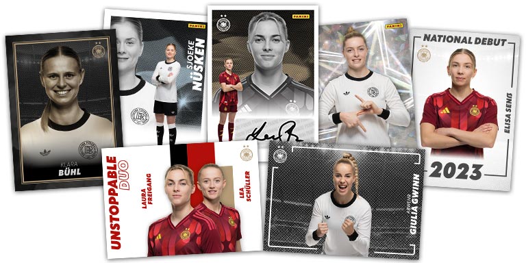 2025 PANINI DFB-Frauen Team-Set Soccer Cards - Preview