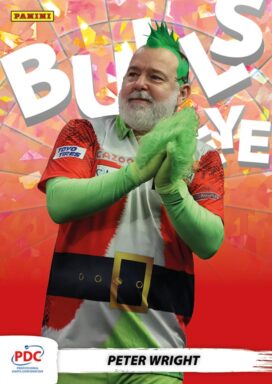 2025 PANINI PDC World Championship Darts Cards - Bullseye Insert Peter Wright