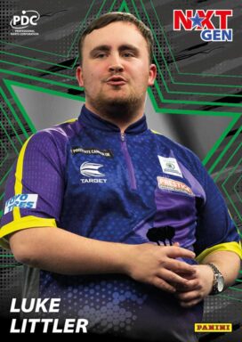 2025 PANINI PDC World Championship Darts Cards - Next Generation Insert Luke Littler