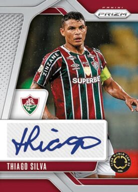 2025 PANINI Prizm FIFA World Cup Soccer Cards - Signatures Card Thiago Silva
