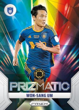 2025 PANINI Prizm FIFA World Cup Soccer Cards - Prizmatic Insert Card Won-Sang Um