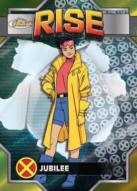 2025 TOPPS Finest Marvel Studios X-Men '97 Trading Cards - Base Card Uncommon Jubilee
