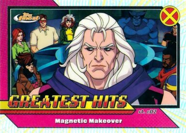 2025 TOPPS Finest Marvel Studios X-Men '97 Trading Cards - Greatest Hits Insert Magnetic Makeover