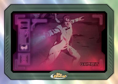 2025 TOPPS Finest Marvel Studios X-Men '97 Trading Cards - Sentinels Scan Insert Gambit