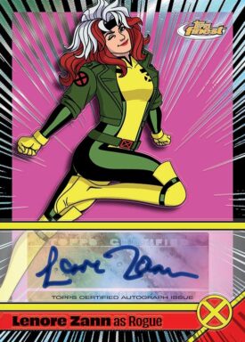 2025 TOPPS Finest Marvel Studios X-Men 97 Trading Cards - Voice Actor Autograph Lenore Zann as Rogue