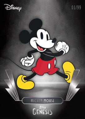 2025 TOPPS Genesis Disney Trading Cards - Base Card Mickey Mouse /99