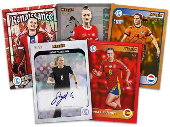 2025 TOPPS Merlin UEFA Women's Euro Soccer Cards - Preview