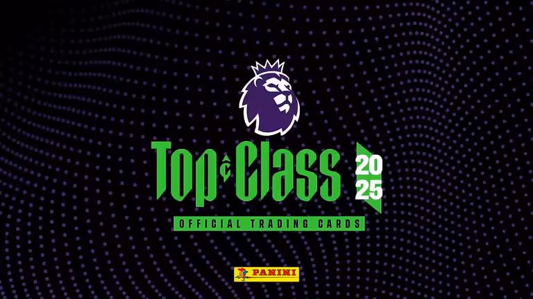 PANINI Premier League Top Class 2025 Soccer Cards - Header