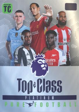 PANINI Premier League Top Class 2025 Soccer Cards - Platinum