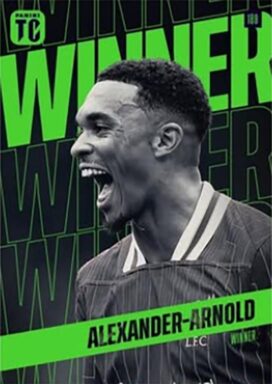 PANINI Premier League Top Class 2025 Soccer Cards - Winner Card