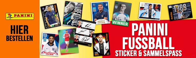 PANINI Fußball Sticker & Cards 2024 - Banner 768x230