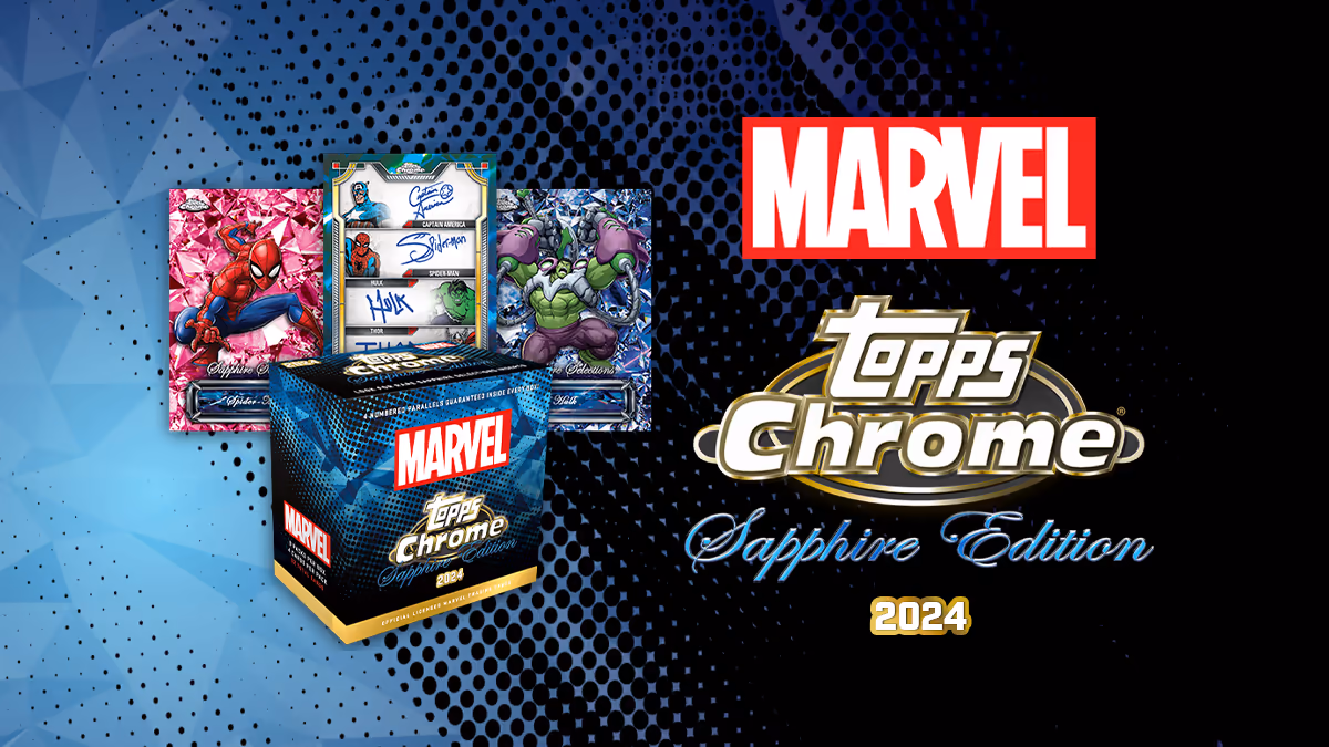 2024 TOPPS Chrome Sapphire Edition Marvel Trading Cards - Header