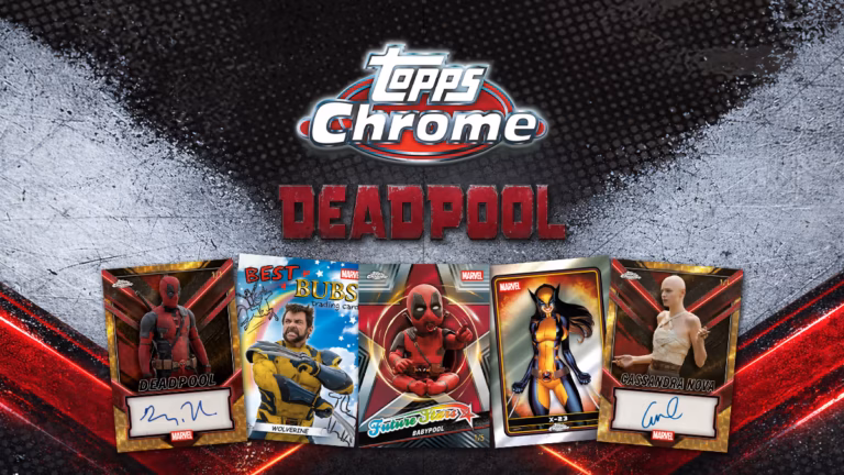 2025 TOPPS Chrome Deadpool Trading Cards - Header
