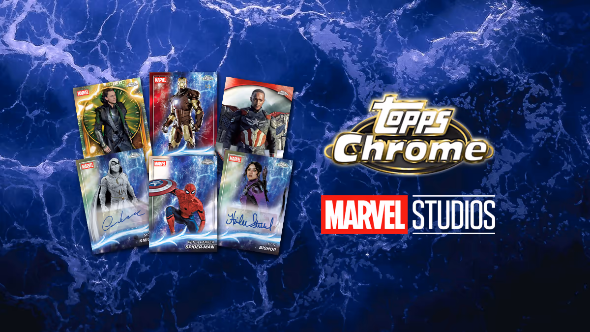 2025 TOPPS Chrome Marvel Studios Trading Cards - Header