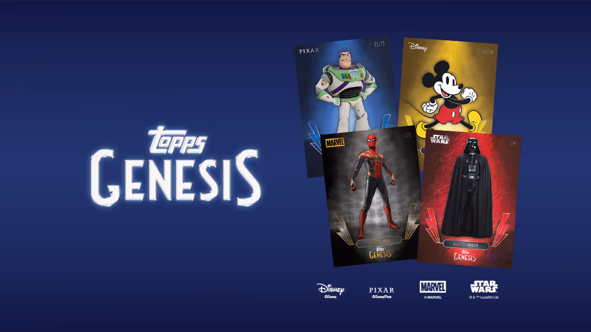 2025 TOPPS Genesis Disney Trading Cards - Header