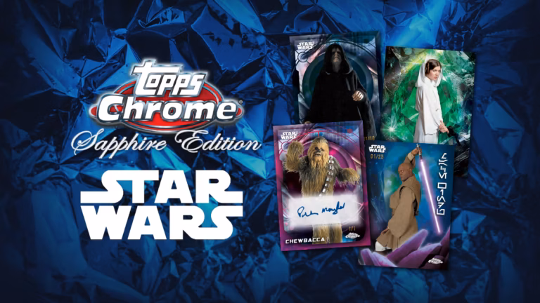 2026 TOPPS Chrome Sapphire Edition Star Wars Trading Cards - Header