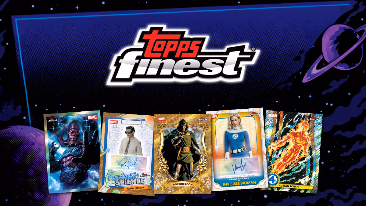 2026 TOPPS Finest Fantastic Four 65th Anniversary Trading Cards - Header