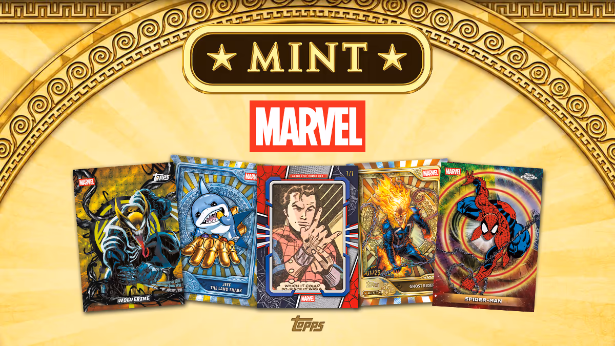 2026 TOPPS Mint Marvel Trading Cards - Header