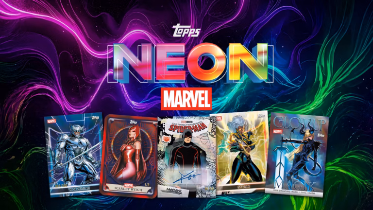 2026 TOPPS Neon Marvel Trading Cards - Header