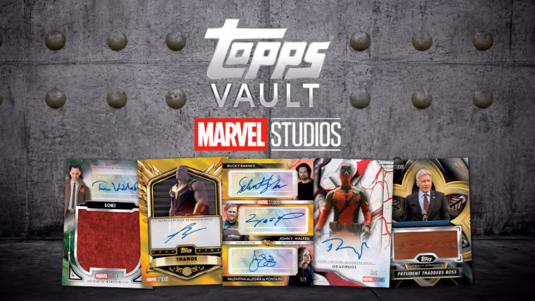 2026 TOPPS Vault Marvel Studios Trading Cards - Header