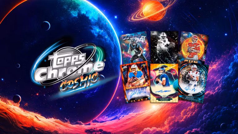 2025 TOPPS Cosmic Chrome NFL Football Cards - Header