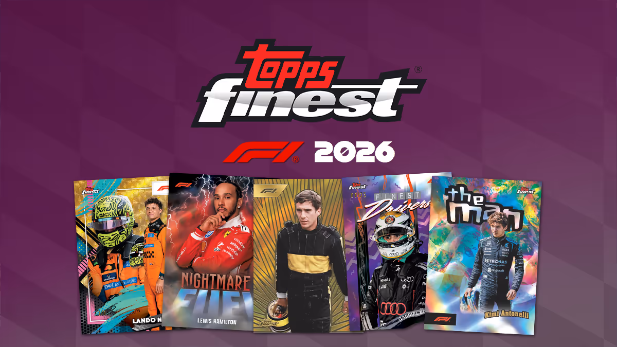 2026 TOPPS Finest Formula 1 Racing Cards - Header