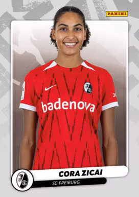 2024-25 PANINI Google Pixel Frauen Bundesliga Soccer Cards - Base Card - Cora Zicai