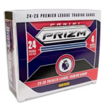 2024-25 PANINI Prizm Premier League Soccer Cards Counter Display Box