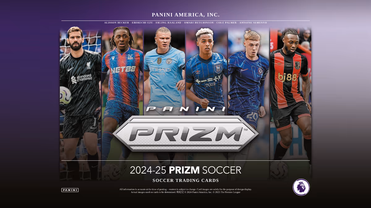 2024-25 PANINI Prizm Premier League Soccer Cards - Header