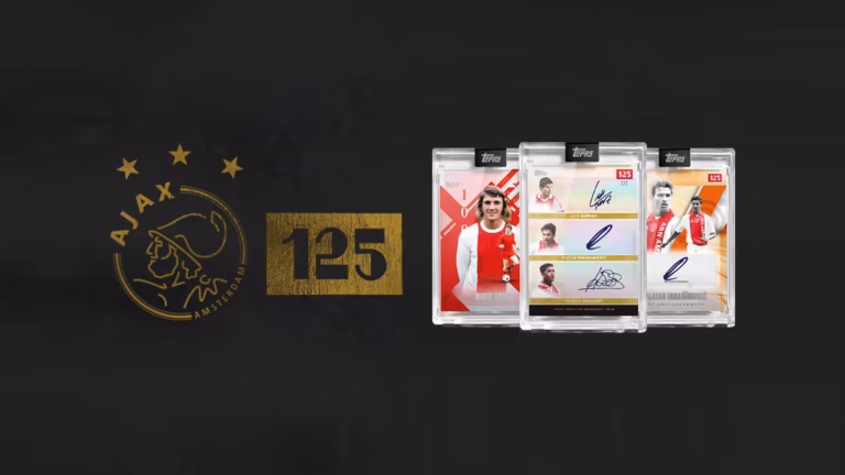 2024-25 TOPPS AFC Ajax 125th Anniversay Soccer Cards - Header