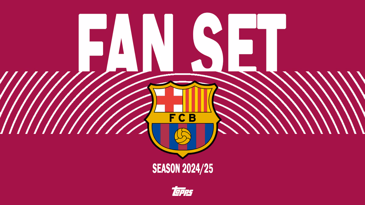 2024-25 TOPPS FC Barcelona Official Fan Set Soccer Cards - Header