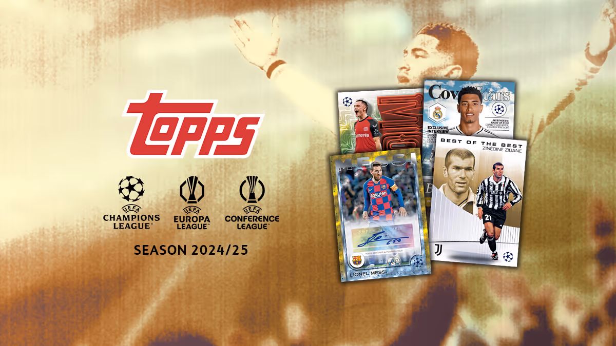 2024-25 TOPPS Flagship UEFA Club Competitions Soccer Cards - Header