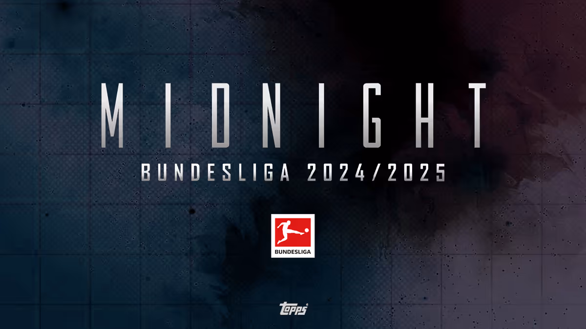 2024-25 TOPPS Midnight Bundesliga Soccer Cards - Header