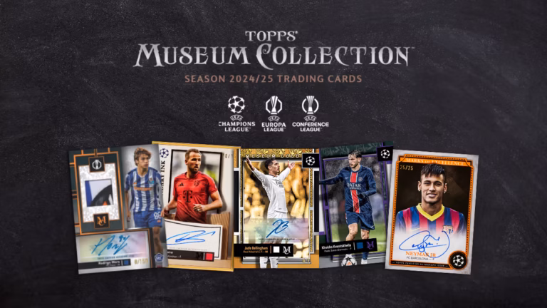 2024-25 TOPPS Museum Collection UEFA Club Competitions Soccer Cards - Header