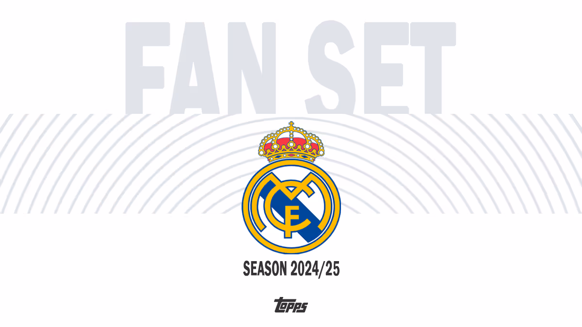 2024-25 TOPPS Real Madrid CF Official Fan Set Soccer Cards - Header