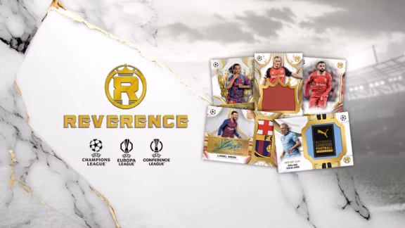 2024-25 TOPPS Reverence UEFA Club Competitions Soccer Cards - Header