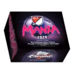 2024 TOPPS Chrome MLS Soccer Cards Mania Box